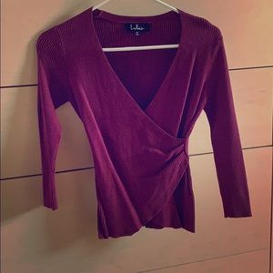 Lulus Burgundy Sweater